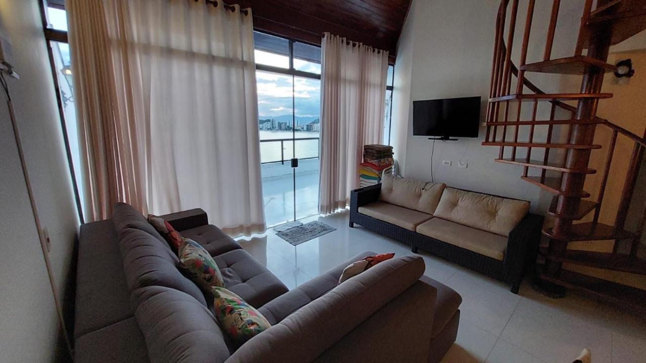 Linda Cobertura Duplex, Pe Na Areia,Vista Linda. Διαμέρισμα Caraguatatuba Εξωτερικό φωτογραφία