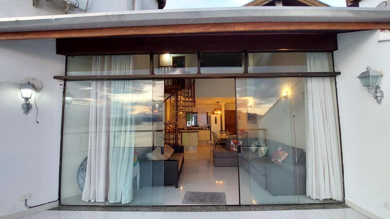 Linda Cobertura Duplex, Pe Na Areia,Vista Linda. Διαμέρισμα Caraguatatuba Εξωτερικό φωτογραφία