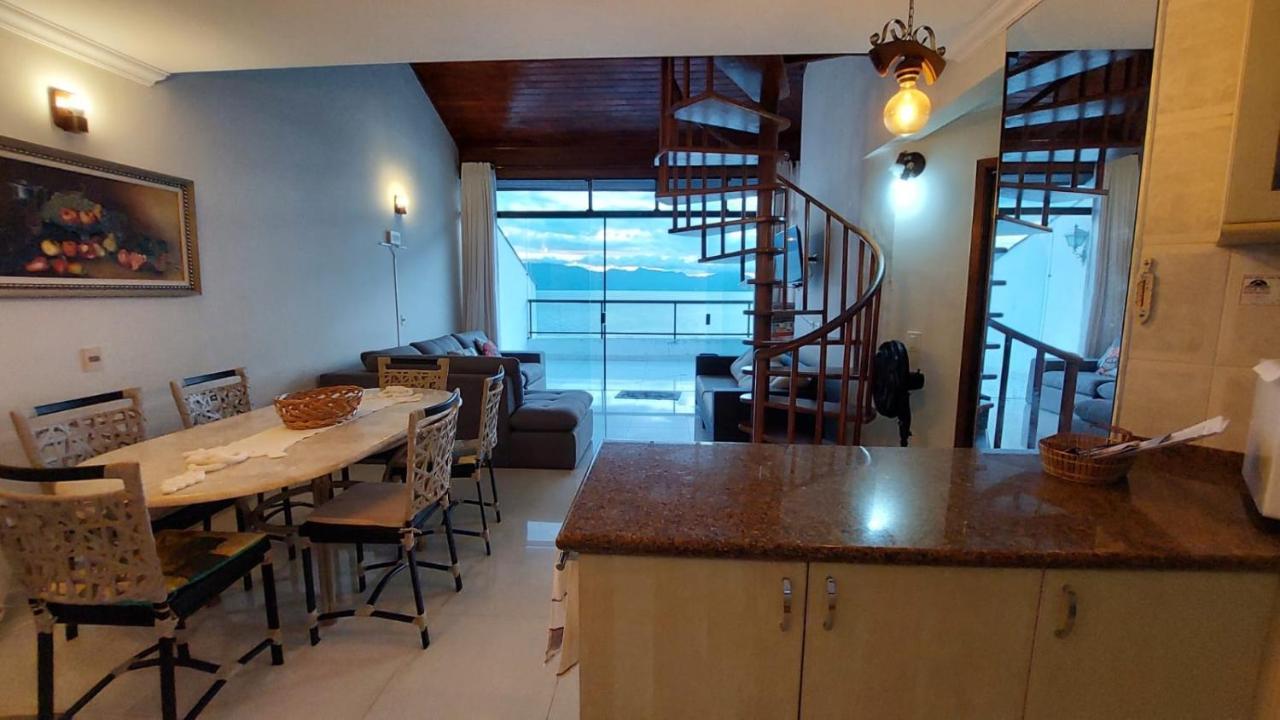 Linda Cobertura Duplex, Pe Na Areia,Vista Linda. Διαμέρισμα Caraguatatuba Εξωτερικό φωτογραφία