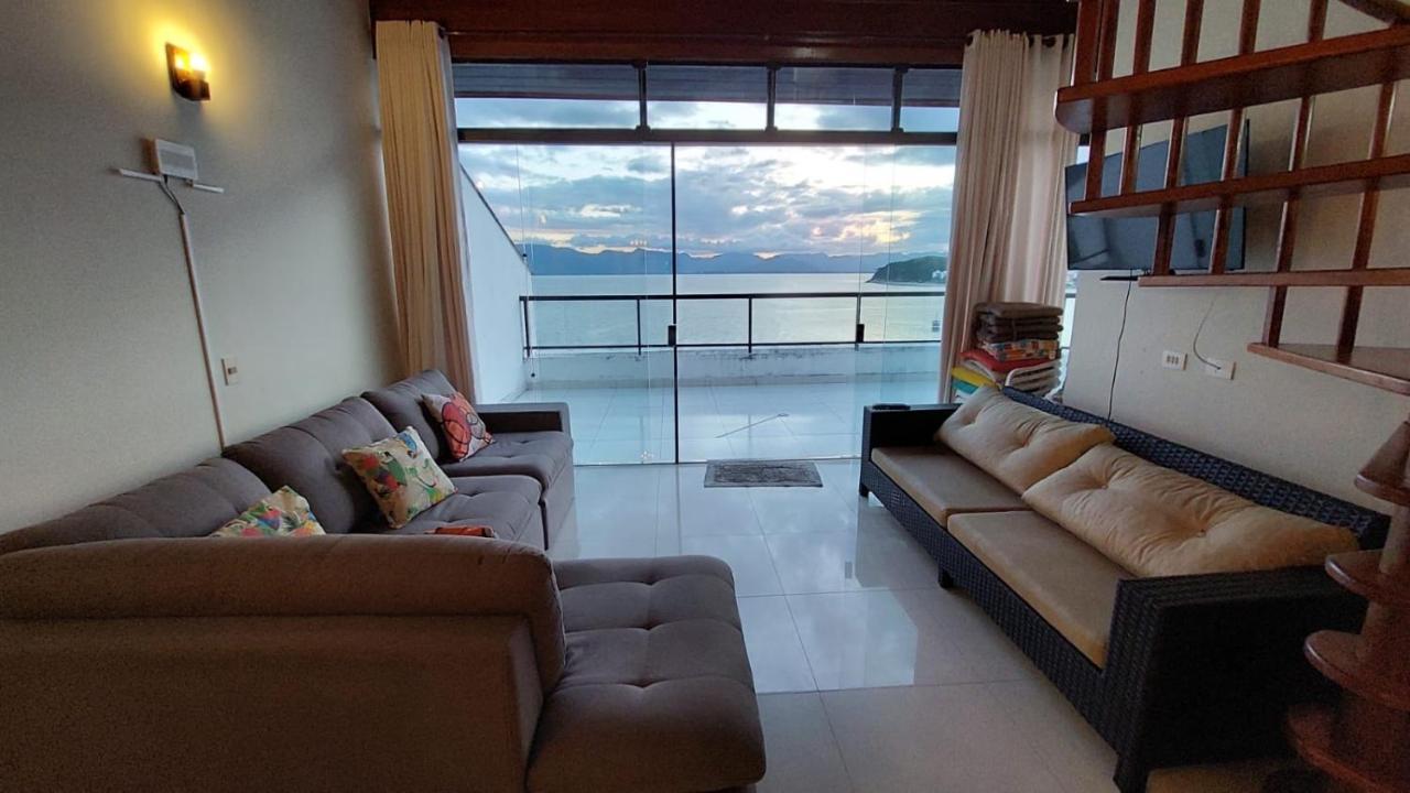 Linda Cobertura Duplex, Pe Na Areia,Vista Linda. Διαμέρισμα Caraguatatuba Εξωτερικό φωτογραφία